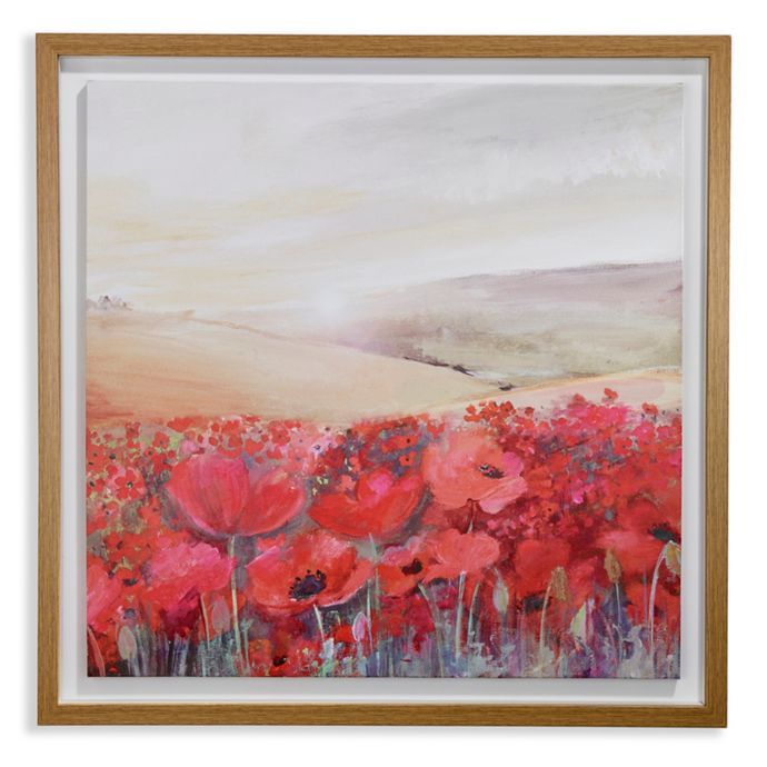 Arthouse Sunset Poppies Framed Canvas Wall Art Buybuy Baby
