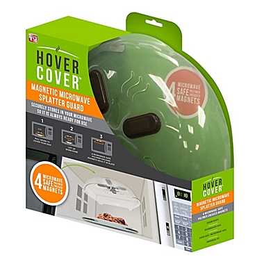Hover Cover Microwave Splatter Guard in Clear. View a larger version of this product image.