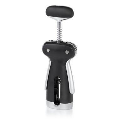 OXO SteeL&trade; Stainless Steel Winged Corkscrew with Removable Foil Cutter. View a larger version of this product image.