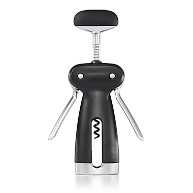 OXO SteeL&trade; Stainless Steel Winged Corkscrew with Removable Foil Cutter. View a larger version of this product image.