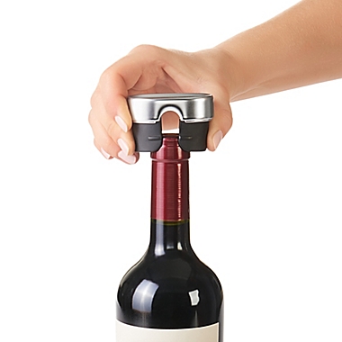 OXO SteeL&trade; Stainless Steel Winged Corkscrew with Removable Foil Cutter. View a larger version of this product image.