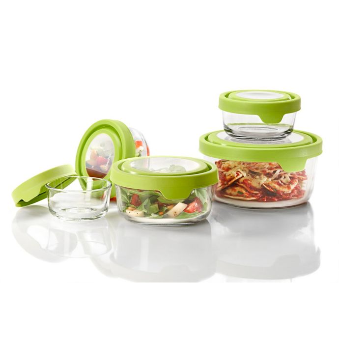 Anchor Hocking 10-Piece Glass True Seal Storage Container ...