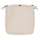 Alternate image 2 for Classic Accessories&reg; Montlake&trade; FadeSafe 19-Inch x 19-Inch Dining Seat Cushion in Beige