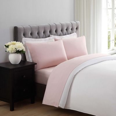 Truly Soft Everyday Queen Sheet Set in Blush