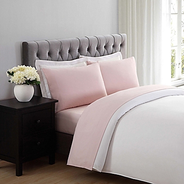 Truly Soft Everyday Full Sheet Set in Blush. View a larger version of this product image.