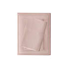 Alternate image 1 for Madison Park Microcell Twin XL Sheet Set in Blush