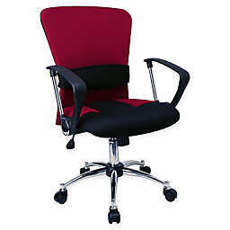 Flash Furniture 38.2-Inch - 42.25-Inch Adjustable Mesh Task Chair in Burgundy
