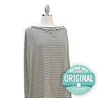 Alternate image 1 for Covered Goods&trade; 4-in-1 Multi-Use Cover in Black/Ivory Pinstripes
