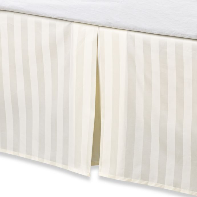 Wamsutta® 500-Thread-Count PimaCott® Damask Bed Skirt ...