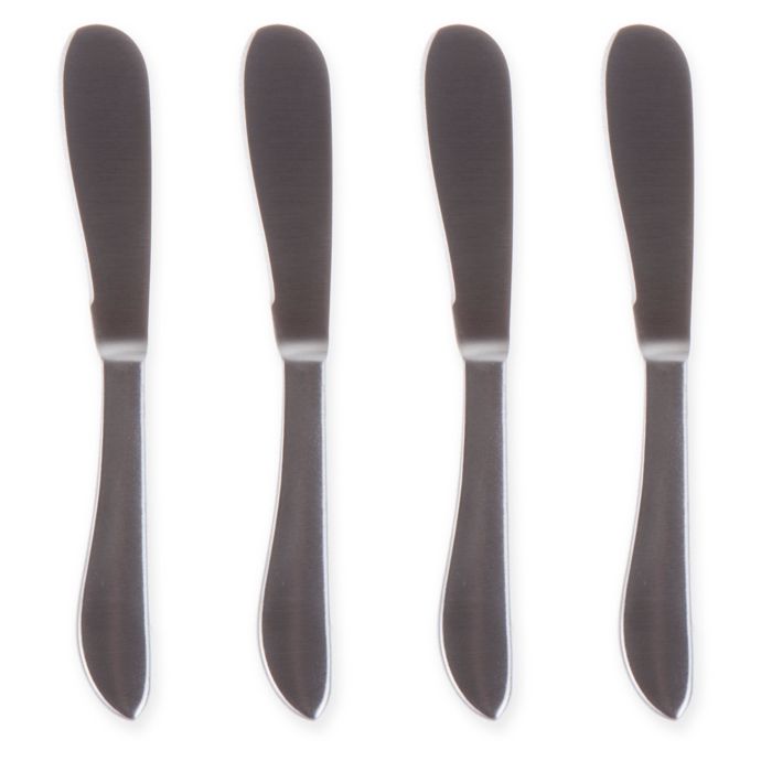 Stainless Steel Cheese Spreaders (Set of 4) Bed Bath and Beyond Canada