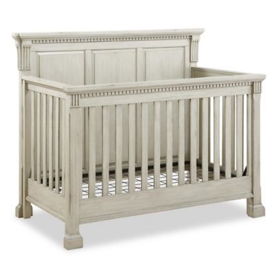 antique grey crib