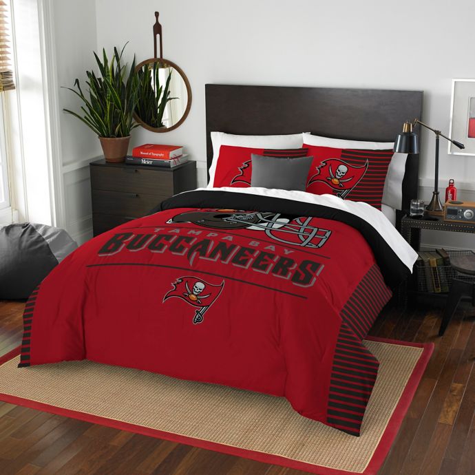 Nfl Tampa Bay Buccaneers Draft Full Queen Comforter Set Bed Bath Beyond