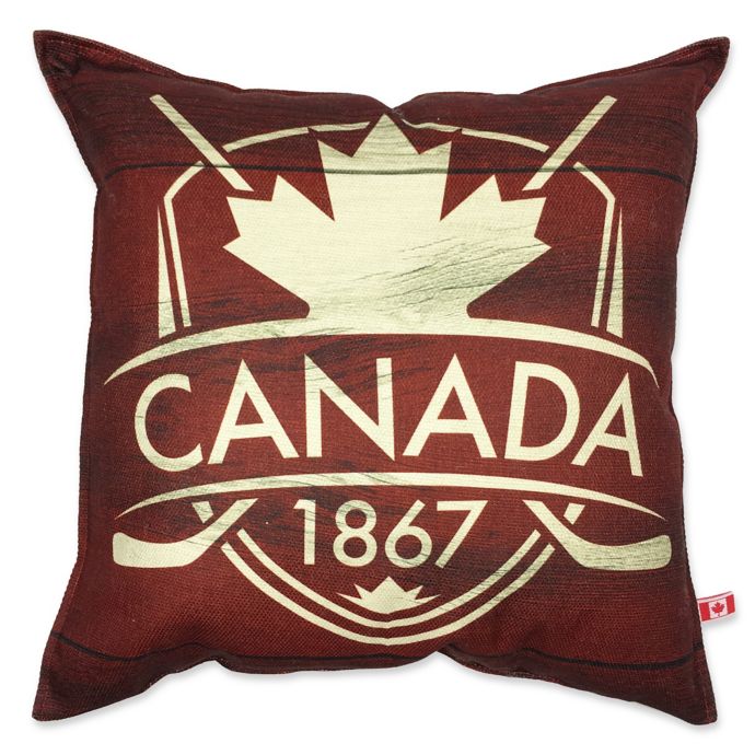 Canada 1867 18 Inch Square Throw Pillow Bed Bath And Beyond Canada