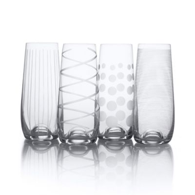Mikasa&reg; Cheers Stemless Champagne Flutes (Set of 4)