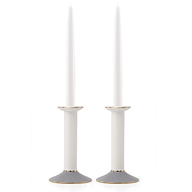 kate spade new york Oak Street&trade; Candlesticks (Set of 2). View a larger version of this product image.