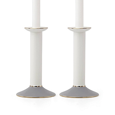 kate spade new york Oak Street&trade; Candlesticks (Set of 2). View a larger version of this product image.