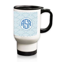 Carved Solutions Elements Travel Mug in Blue