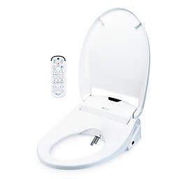 Brondell Swash 1400 Luxury Bidet Elongated Toilet Seat in White