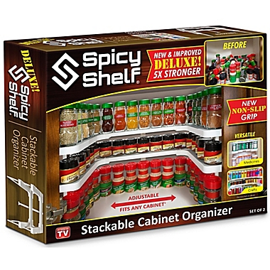 Spicy Shelf&trade; Deluxe Stackable Shelf. View a larger version of this product image.