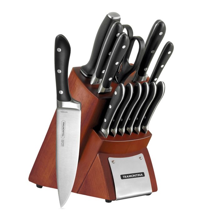 Tramontina® Gourmet 14Piece Knife Block Set Bed Bath and