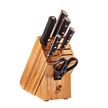 MIYABI Evolution 7-Piece Kitchen Knife Block Set. View a larger version of this product image.