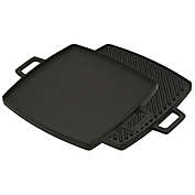 Bayou Classic&reg; Cast Iron Reversible Stovetop Grill/Griddle