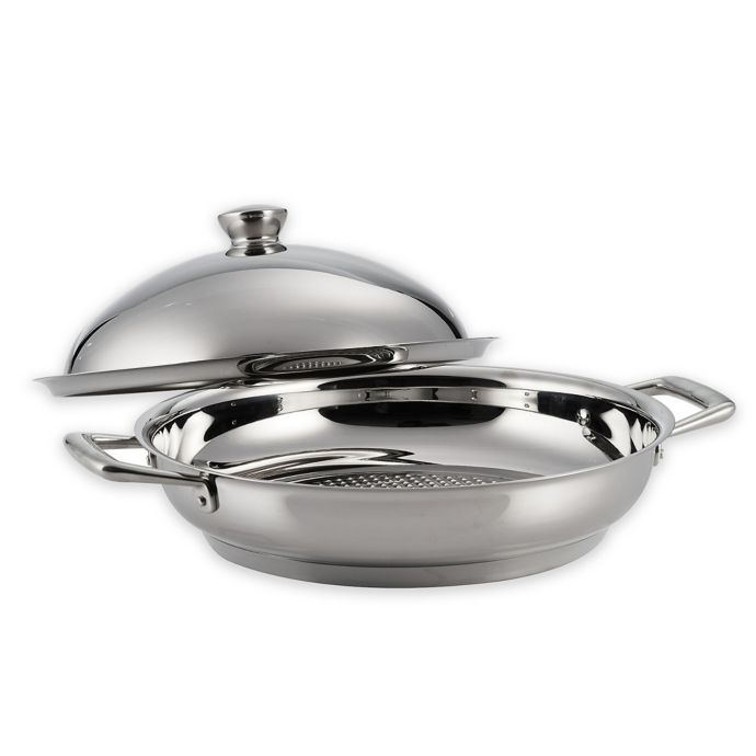 Tramontina® Limited Editions Rotonda Covered Braiser & Grill Bed Bath