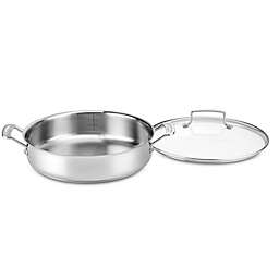 Cuisinart® Chef's Classic Pro 5-Quart Casserole with Cover in Stainless Steel