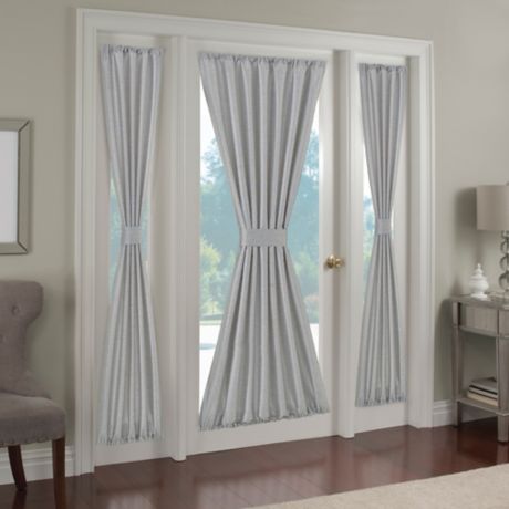 supreme rod pocket sidelight curtain