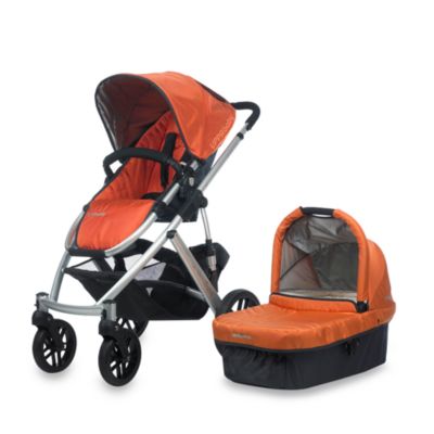 peg perego stroller orange