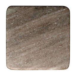 Thirstystone® Desert Marble Single Square Coaster in Brown