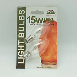 Himalayan Glow 2-Pack 15-Watt Bulbs for Salt Lamps