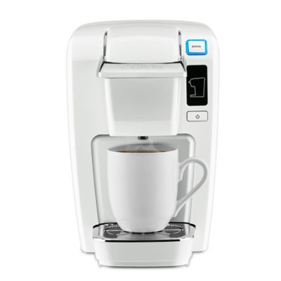 Keurig® K15 Mini Plus Brewing System in White | Bed Bath & Beyond