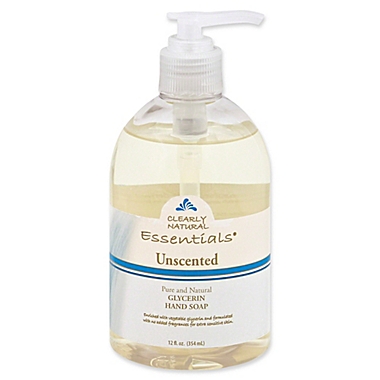 Clearly Natural Essentials 12 oz. Glycerine Pump Soap in Unscented. View a larger version of this product image.