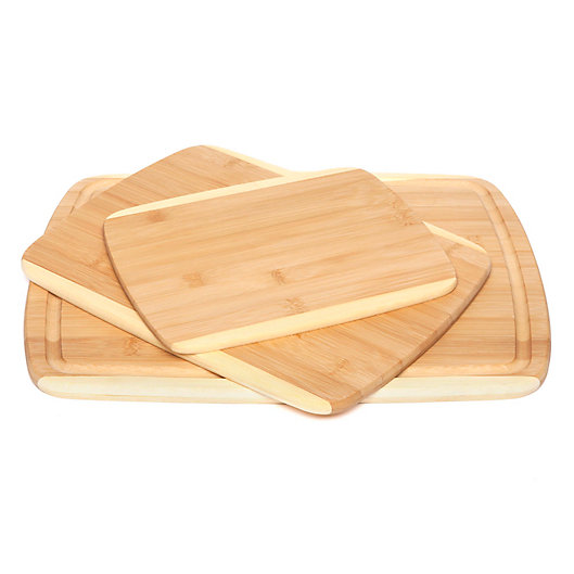 Alternate image 1 for Core Bamboo 3-Piece Cutting Board Set