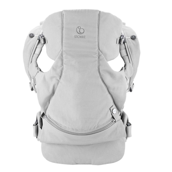 Stokke® MyCarrier™ 3in1 Front and Back Cotton Carrier in Grey Bed