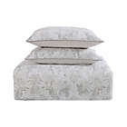Alternate image 2 for Tropical Plantation Toile King Comforter Set in Grey/White