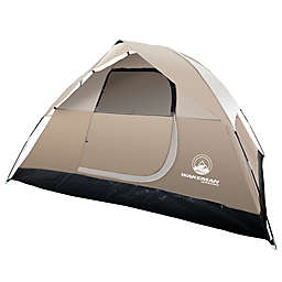 Wakeman Outdoors 4-Person Dome Tent in Tan