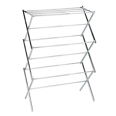 Honey-Can-Do® Drying Rack and 3-Compartment Hamper Set | Bed Bath & Beyond