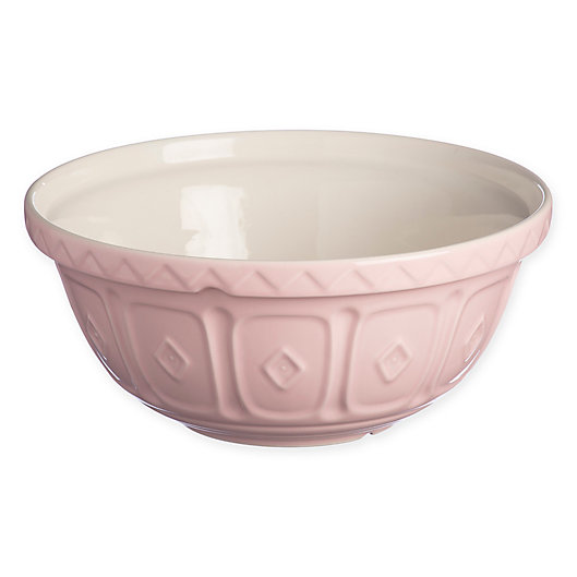 Alternate image 1 for Mason Cash® Bakewell 11.75-Inch Ceramic Mixing Bowl in Powder Pink