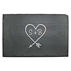 Alternate image 0 for Susquehanna Glass Carved Heart Slate Cheese Board