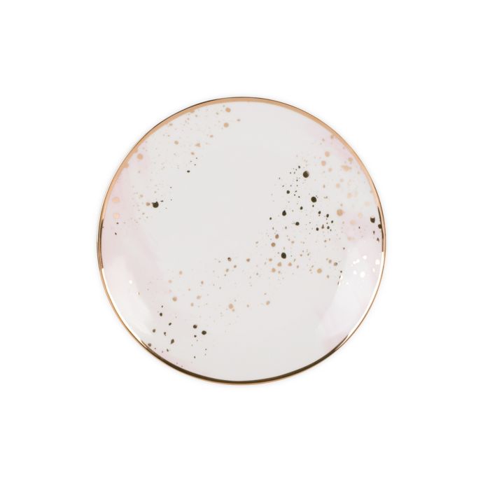 Olivia & Oliver™ Harper Organic Shape Splatter Accent Plate in Pink