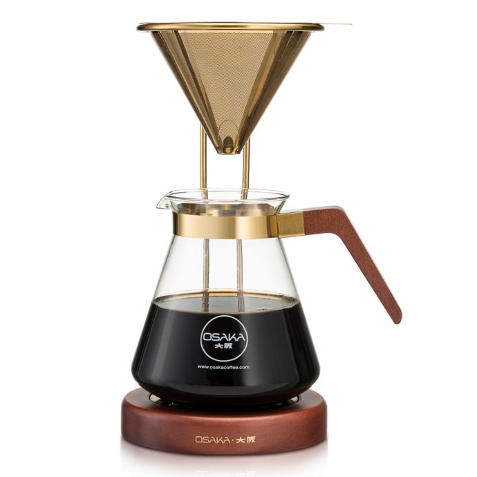 Osaka Gold Pour-Over Coffee Dripper with Stand | Bed Bath ...