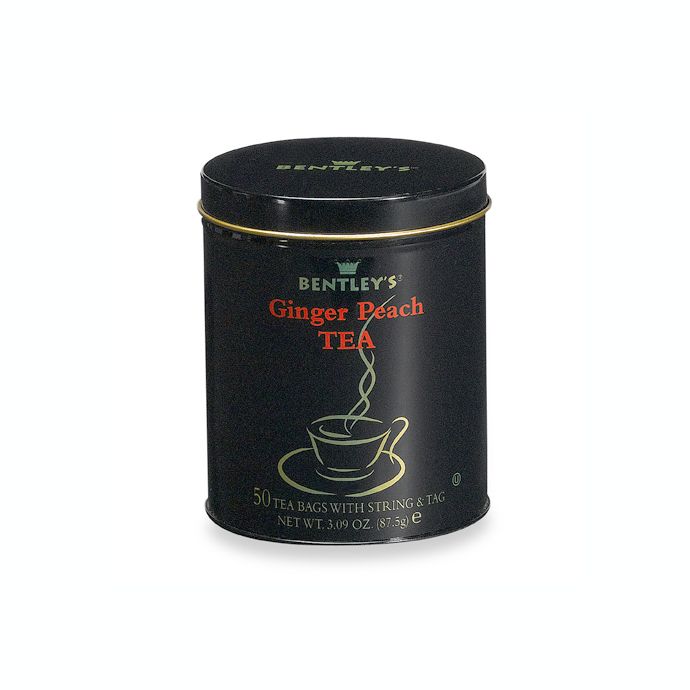 Boston Tea Company Tea Bag Tins (50 Count) Ginger Peach Bed Bath & Beyond