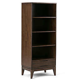 Simpli Home™ Harper Bookcase in Walnut Brown