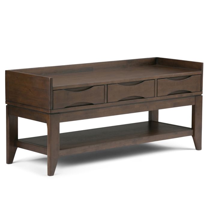 Harper Entryway Bench in Walnut Brown | Bed Bath & Beyond