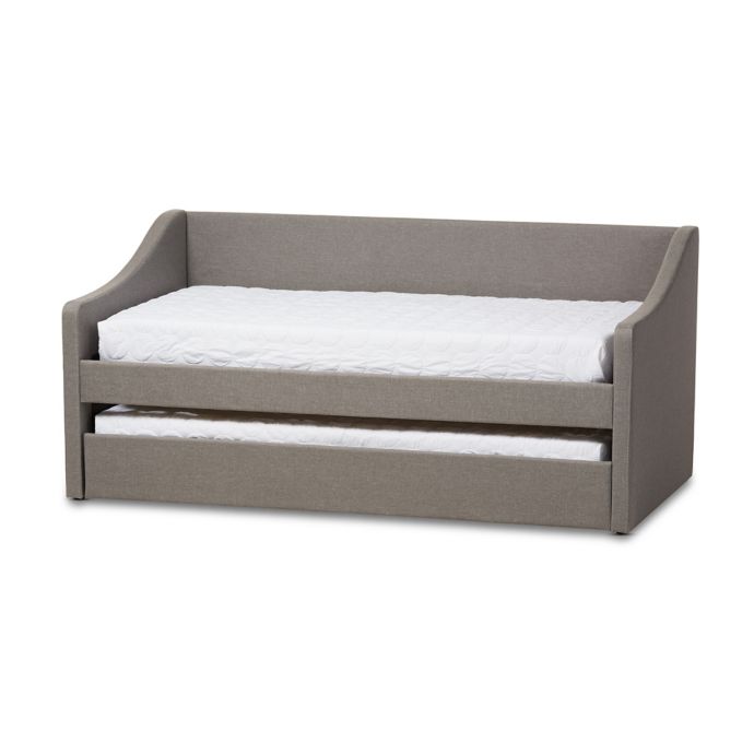 Baxton Studio Barnstorm Daybed With Trundle Bed Bath Beyond