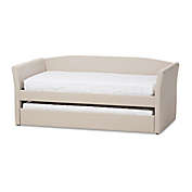Baxton Studio Camino Daybed with Trundle