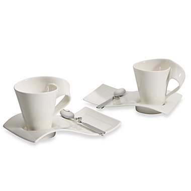 Villeroy & Boch New Wave Cafe Set Service for Two. View a larger version of this product image.