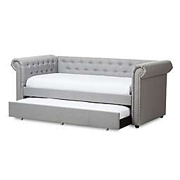 Baxton Studio Mabelle Daybed with Trundle
